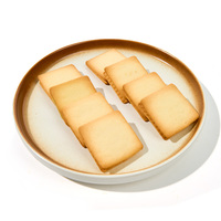 Biscuits sandwich fourrés au fromage, biscuits croustillants, style japonais, collation sucrée, emballage individuel, OEM, ODM, marque privée, fabrication en usine