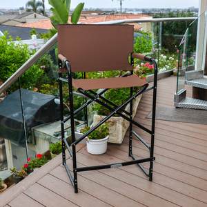 Outdoor Custom Portable Foldable Garden Metal Folding <strong>Director</strong> <strong>Chair</strong> With Logo - Product Image 2