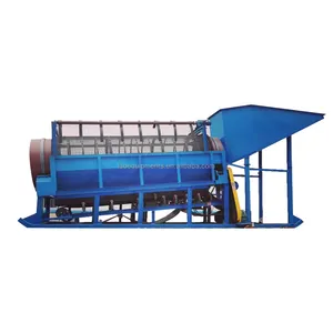 Portable Small Separator Trommel Screen Gravel Gold Drum Separator Machine Detach Mobile Trommel Screen Aggregate