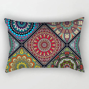 Funda de cojín de mandala, funda de almohada con diseño vintage de poliéster de <span class=keywords><strong>30x50</strong></span>, <span class=keywords><strong>cojines</strong></span> decorativos para sofá, funda de almohada para decoración del hogar - Product Image 4