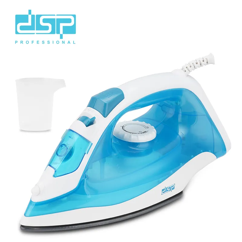 DSP Professional Portable Dry and Steam Pressing Water Spray 1400W ferri da stiro elettrici Garment Steamer Hand Held Steam Iron Ceramic