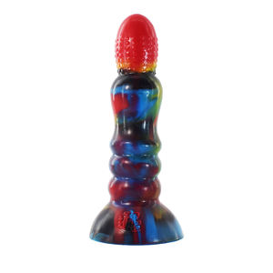 Vibratore Dildo in Cristallo Morbido Grande Economico per Punto G e Vagina, Pompa per Pene, per Donne in Colore Carne - Product Image 4
