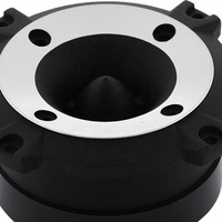 Speaker Tweeter Mobil 25mm dengan Diafragma Aluminium dan Voice Coil, Speaker Bullet, Klakson Tweeter untuk Mobil