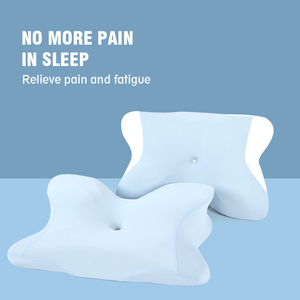 <span class=keywords><strong>Cuscino</strong></span> Cervicale in Memory Foam a Contorno di Farfalla per Coppie, Anti-Pressione, con Cerniera, Protezione <span class=keywords><strong>Decubito</strong></span>, Sollievo dal Dolore al Collo - Product Image 5