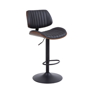 Modern Luxury Adjustable Commercial <strong>Bar</strong> <strong>Stool</strong> with <strong>2</strong> Gaslift PU PVC Fabric Swivel Metal Frame Home <strong>Bar</strong> Hotel Dining Living Room - Product Image 4