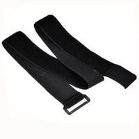 Sangle élastique en PVC à boucles auto-agrippantes en nylon, non abrasive, grise, pour vêtements, vente en gros disponible, modèle 2026, offre spéciale