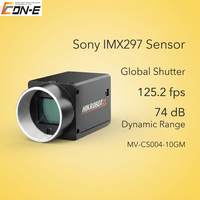 Caméra de vision industrielle GigE MV-CS004-10GM/GC avec capteur IMX297, 125,2 FPS, transmission non compressée à haute fréquence d'images