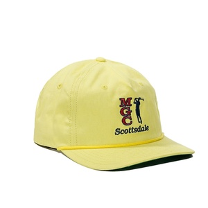 Gorra de Algodón con Visera Plana de 5 Paneles, Ligeramente Curvada, con Logotipo Personalizado OEM, Cierre a Presión y Bordado de Cuerda - Product Image 5