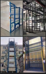 Pengangkat kargo dinding gudang vertikal industri Lift Lift barang hidrolik listrik Harga angkat - Product Image 4