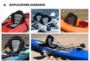 Adjustable Deluxe Kayak Soft <b>Fishing</b> Seat Boat Sup Paddleboard Paddle Board Chair JNH-KS1 <b>Fishing</b> Kayak Seat Adjustable Deluxe K - Product Image 6