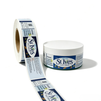 Étiquettes personnalisées pour soins de la peau en vinyle résistant aux UV, imperméables et autocollantes, durables |   Autocollants pour flacons de crème pour le visage, service OEM/ODM