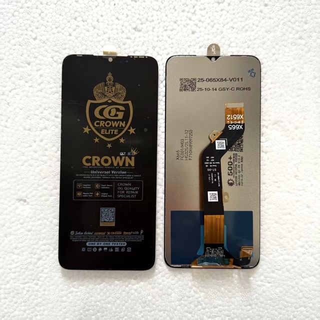 Crown Lcd Wholesale Mobile Phone LCD Display LCD Screen for Itel Tecno Infinix KG5M X6511C X665 X6512 Smart 6 POP 8 X682 X680