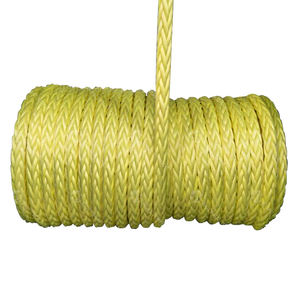 Tali pelembab laut tahan UV tinggi tali 12 untai kepang berwarna Uhmwpe tali penarik untuk kapal dan kapal - Product Image 3