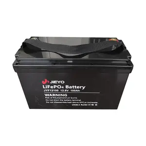 12V 100Ah LiFePO4 Battery Pack Deep Cycle Battery For Marine Boat Yacht Battery