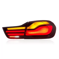 Luces Traseras LED SJC para BMW Serie 4 F32 F82 LCI, Conjunto de Luces Traseras 2012-2018, Luces Traseras LED Modificadas con Flujo