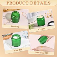 Bouteille en verre givrée personnalisée avec logo, vide, 150 ml, 200 ml, 250 ml, pour pilules, compléments alimentaires, médicaments, avec boîte cadeau haut de gamme