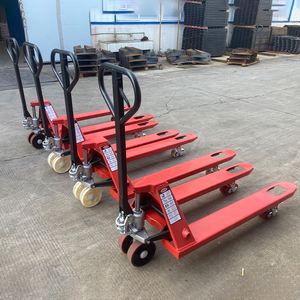 Transpaleta <span class=keywords><strong>Manual</strong></span> de 3 Toneladas con Ruedas de PU Bomba Hidráulica Gato para Palets Montacargas Hidráulico de Pequeña Escala - Product Image 3
