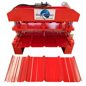 Farbe Stahl Metall Hoson Car Box Container Platte Wand platte Blech Rollen form maschine Car Board Making <span class=keywords><strong>Machine</strong></span> Preis - Product Image 1