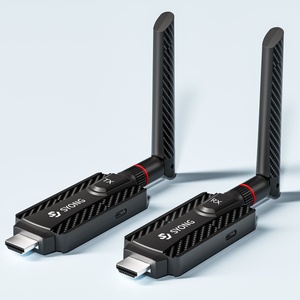 Syong gốc OEM nhà máy 200m không dây HDMI Video máy phát và máy thu Extender hiển thị âm thanh không dây cho PS4 PC để TV - Product Image 1