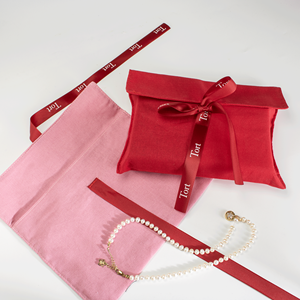 Wholesale Custom Pattern Cotton Linen <b>Envelope</b> Pouch Reusable <b>Gift</b> Drawstring Bag Clothing Handbag Shirt Dust Bag With Ribbon - Product Image 2