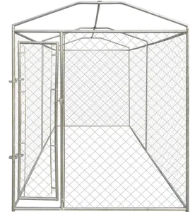 ASO fence 10*10*6ft galvanized dog chain link kennel for sale