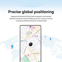 Mini traceur GPS étanche pour animaux de compagnie, anti-perte, localisateur avec suivi précis en temps réel pour les systèmes iOS et Android