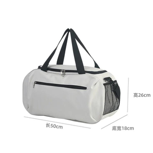 Logotipo personalizado de lujo 600d Oxford Viajar Baloncesto Deportes Gimnasio Yoga Weekender Pasar la noche Duffle Equipaje Bolsas de viaje Unisex - Product Image 2