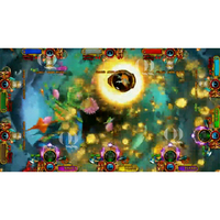 QIQU 75%-85% Payout Ocean King 3 Plus Thunder Dragon Monster Awaken Software Kartu Kesulitan untuk Permainan Ikan GP1 Asli