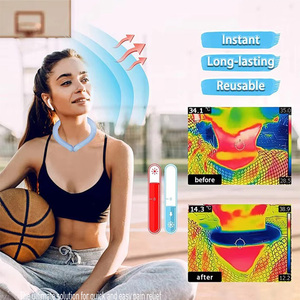 Compresse de gel PCM pour le cou, tube rafraîchissant, enveloppement pour le cou, solution de refroidissement tout-en-un, enveloppement rafraîchissant pour temps chaud - Product Image 5