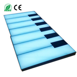 Piano de sol LED RGB programmable pour extérieur, base en acier inoxydable, <span class=keywords><strong>verre</strong></span> trempé, IP65, pour Noël, interactif et traversable - Product Image 6