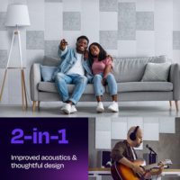 DAYIN recyclable écologique coloré cinéma absorption acoustique polyester revêtement mural acoustique panneau acoustique en fibre de polyester
