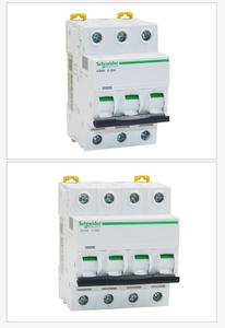 Interruptor Automático Miniatura Original IC65N 3P C10A A9F18310 Schneider IC65N 1A-63A 1P 2P 3P 4P Curva: BCD - Product Image 6