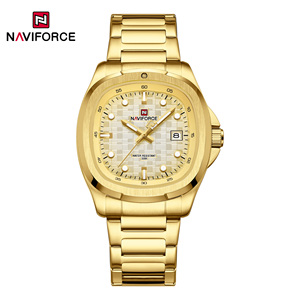 Relojes de cuarzo de lujo de alta calidad fecha impermeable reloj masculino Original reloj de negocios para hombres reloj de cuarzo NAVIFORCE 9240 - Product Image 2