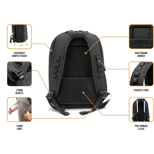 Sac à dos mince pour DVS Mobile ou Club DJ Gig Set Bag Carry Laptop Stand Tablet Headphone Vinyl Records USB Mobile Devices - Product Image 2