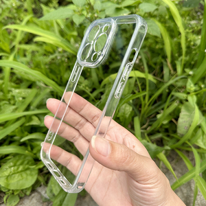 1.5mm 2 trong 1 TPU + Acrylic điện thoại di động bìa cho Iphone 11 12 14 15 16 Pro Max tùy chỉnh in Pha Lê Trường hợp cho iPhone 16 rõ ràng trường hợp - Product Image 2