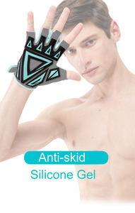 Antideslizante transpirable entrenamiento gimnasio guantes Fitness deportes de levantamiento de peso - Product Image 5