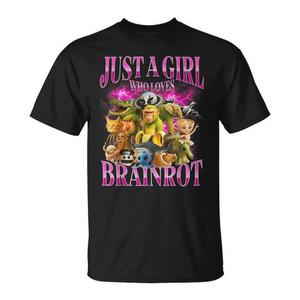 Camiseta Just A Girl Who Loves Brainrot - Product Image 1