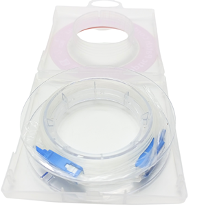 Fibre optique invisible transparente pour intérieur, fibre optique cachée à un seul cœur, extension de fibre optique G657A2 - Product Image 4