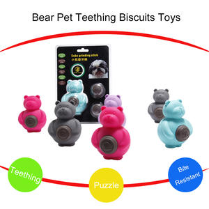 Fabrika pet diş taşlama sopa temizleme bulmaca sıkıntı rahatlatmak oyuncaklar bite dayanıklı sığır kokulu silikon köpek çiğneme oyuncaklar - Product Image 2