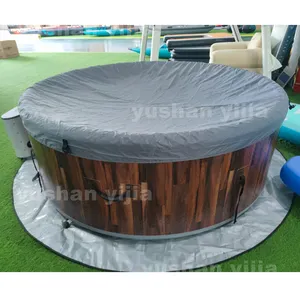 Aangepaste Ontwerp Drop Stitch Pvc Opblaasbare Spa Hot Tub En Jacuzzi Buiten