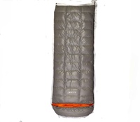 Sac de couchage enveloppant en duvet d'oie pour l'hiver, chaud et résistant au froid, idéal pour la randonnée en neige, le trekking, les expéditions et les voyages