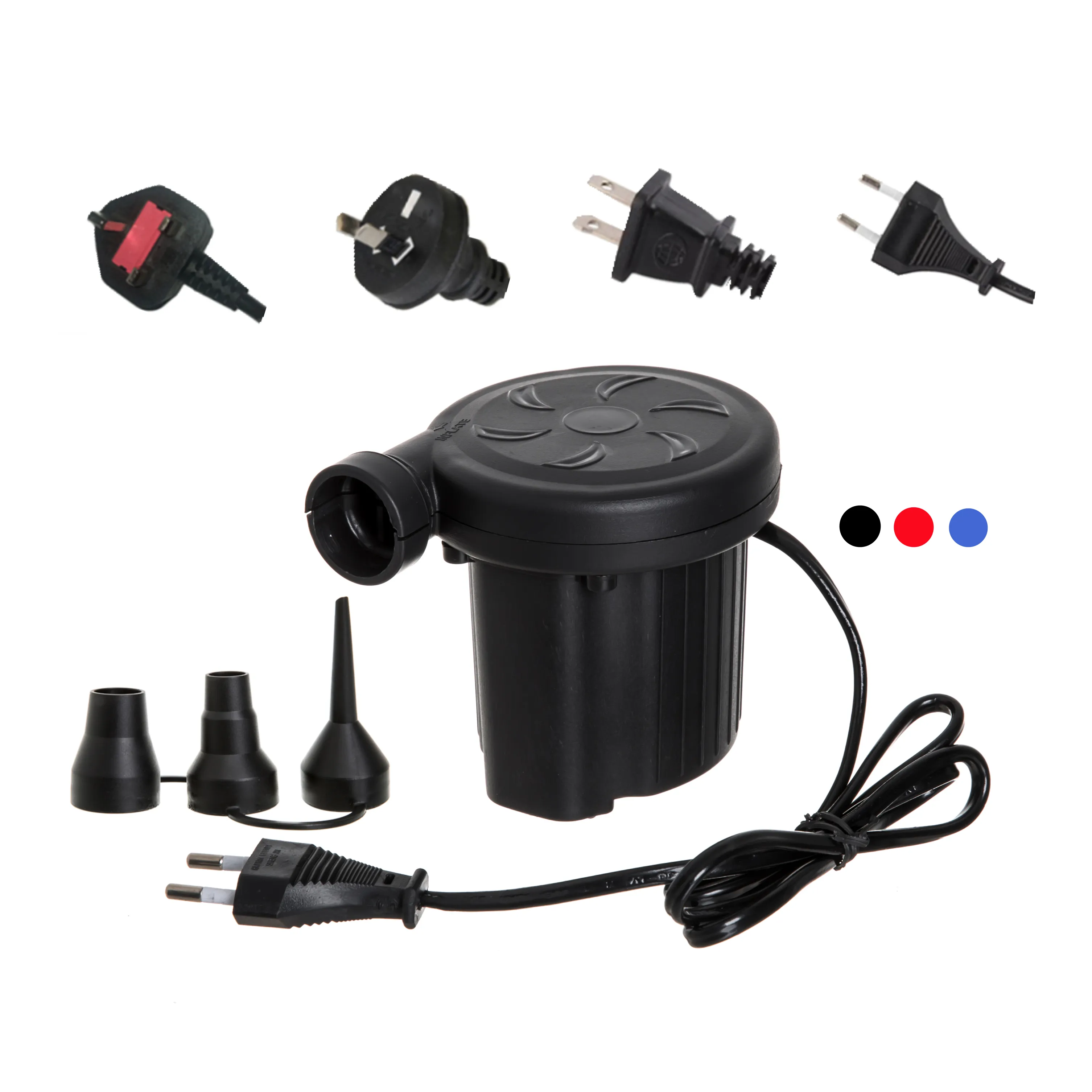 110V ~240V electric air pump for inflatables air bed pillow cushion inflator inflatable AC Electric Air Pump