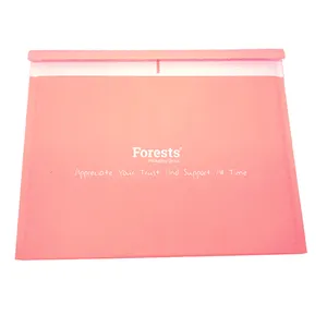 Embalagem Envio Saco Enveloppe Bulle Personalizado Rosa Ouro Rosa Bolha Mailer Envelopes acolchoados