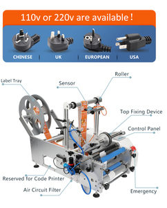 Bán tự động rộng rãi aplicate chai rượu vang máy dán nhãn cho có thể cup nhãn thủy tinh nhỏ chai tròn nhãn hiệu máy dán nhãn - Product Image 2