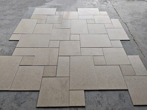 <span class=keywords><strong>Prix</strong></span> de gros Moderne Français Versailles Terassenplatten Travertin Carreaux de Pierre Pavés Plancher dégringolé Ivoire Travertin pour - Product Image 4