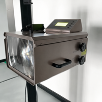 Detector de faros de coche/camión/Motor, probador de faros de vehículo con herramientas de diagnóstico CE, equipo de prueba automotriz, 2 unidades