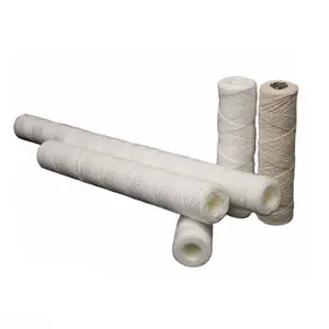 Water Treatment Equipment PP Yarn Water Filter Cartridge For Cartridge Filter