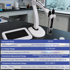 Medidor de Condutividade Digital de Mesa DO10 com Tela Sensível ao Toque, Medidor de <span class=keywords><strong>pH</strong></span> de Laboratório, Medidor de Oxigênio Dissolvido, Medidor de <span class=keywords><strong>pH</strong></span> de Bancada - Product Image 2