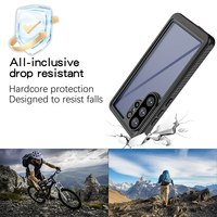 Étui de protection étanche Redpepper pour Samsung S26 Ultra, S25 Edge, S24 Plus, antichoc de qualité militaire, IP68, étui de téléphone complet pour utilisation sous l'eau