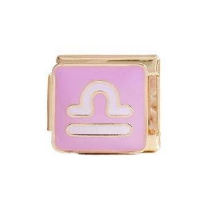 Modular Bracelet Twelve Constellation Series Detachable DIY Jewelry Chain Unisex Gift Zinc Alloy Bezel Setting - Product Image 2